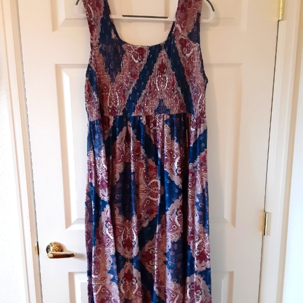 GENTLY FLOWING MAXI SUNDRESS, SONG N SPIRIT